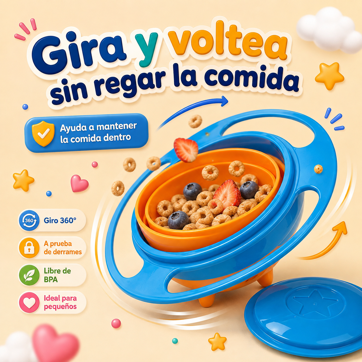 GiraBebé™ | Come solito, sin derrames 👶🍽️ 2x1