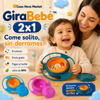 GiraBebé™ | Come solito, sin derrames 👶🍽️ 2x1