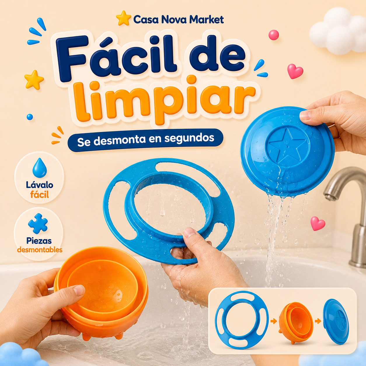 GiraBebé™ | Come solito, sin derrames 👶🍽️ 2x1