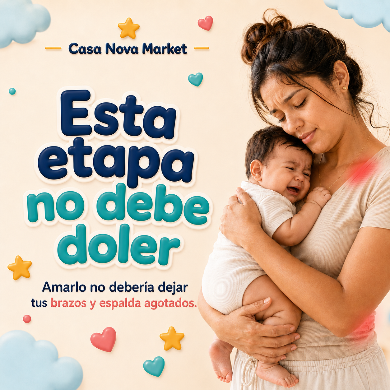 BebéComfort™ | Ergonomía + protección 👶💤
