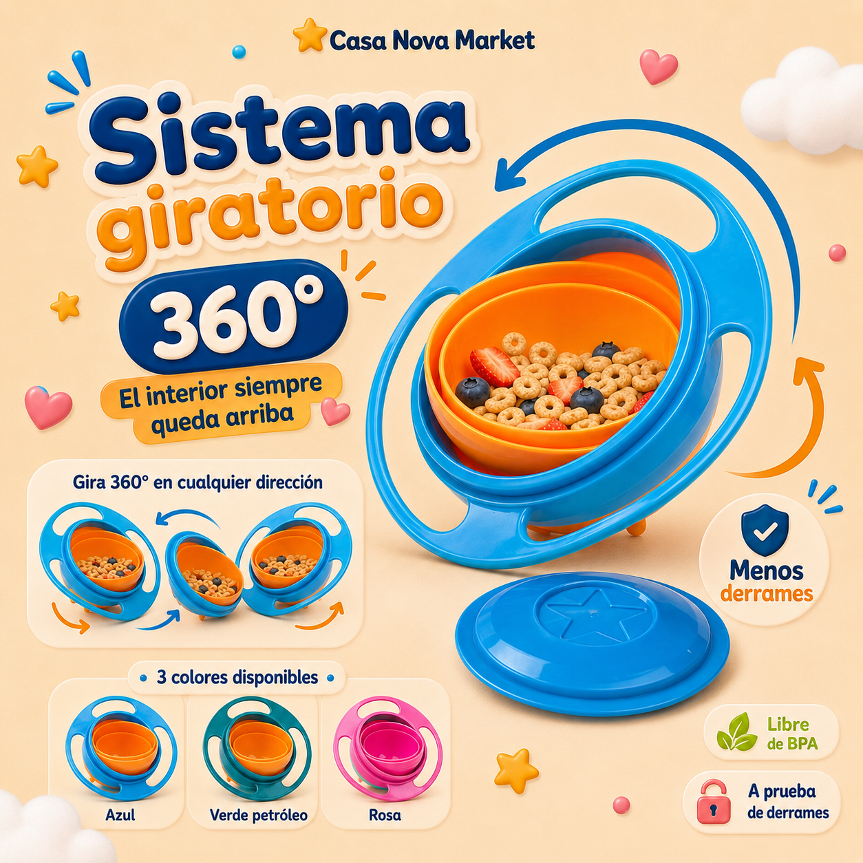 GiraBebé™ | Come solito, sin derrames 👶🍽️ 2x1