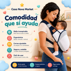 BebéComfort™ | Ergonomía + protección 👶💤