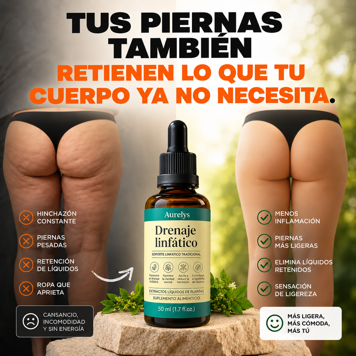 Lymphatic Drainage™ l Elimina la pesadez