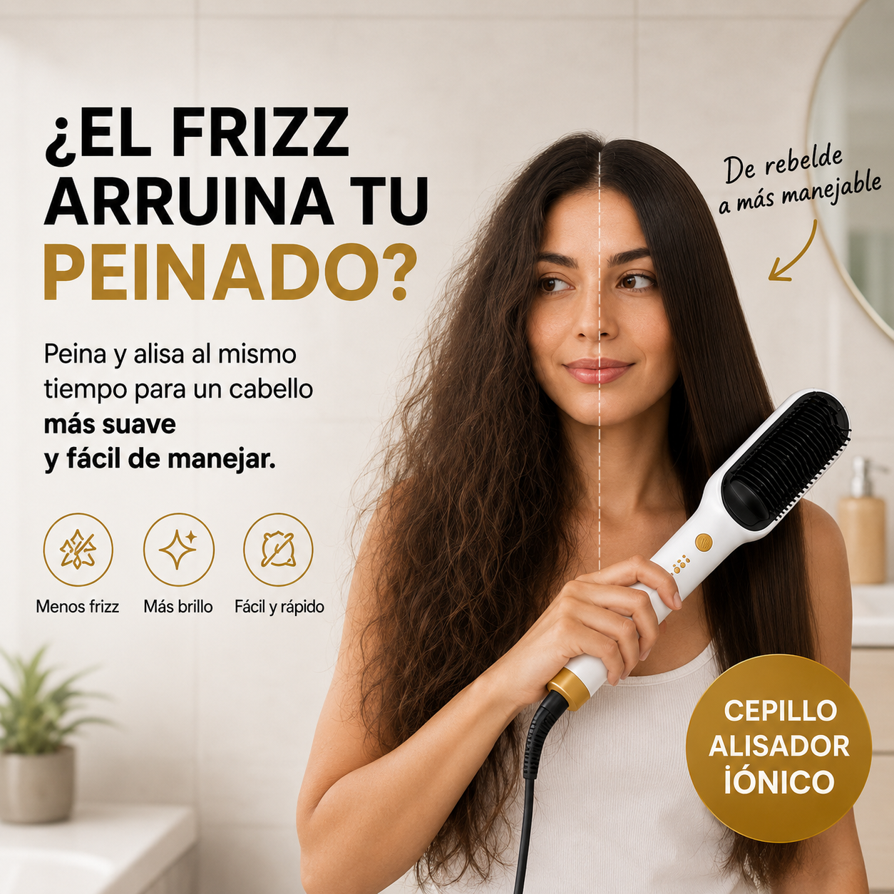 LisoGlow™ | Menos frizz, más suavidad ✨💇‍♀️