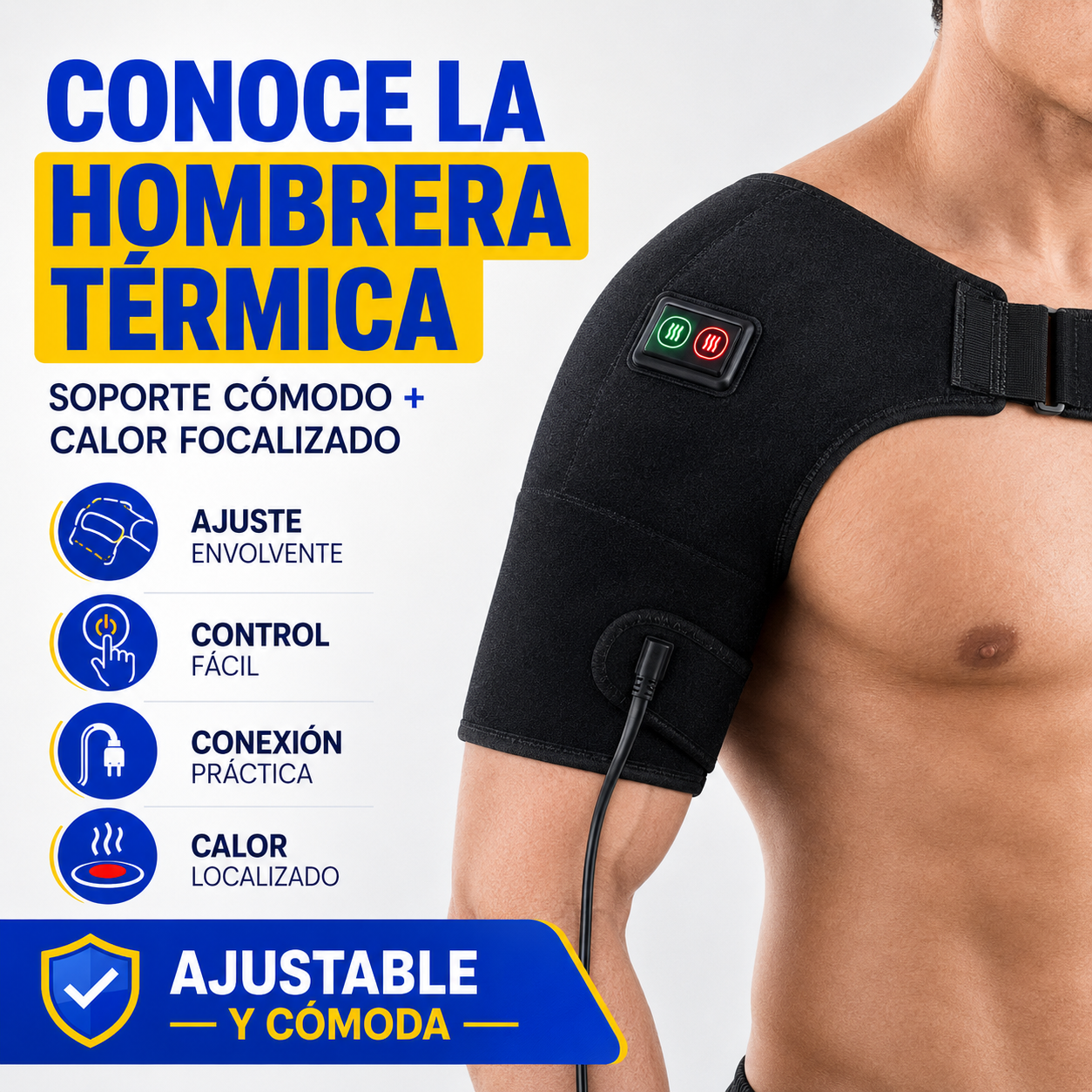 HombroRelax™ | Terapia térmica ajustable