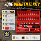 Una Herramienta 46 Funcionalidades  | KIT De Herramientas 46 Piezas en 1 🧰🔧