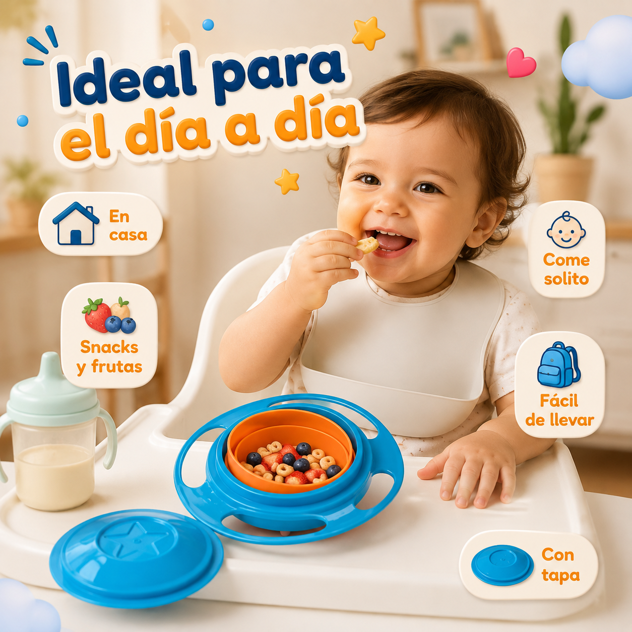 GiraBebé™ | Come solito, sin derrames 👶🍽️ 2x1