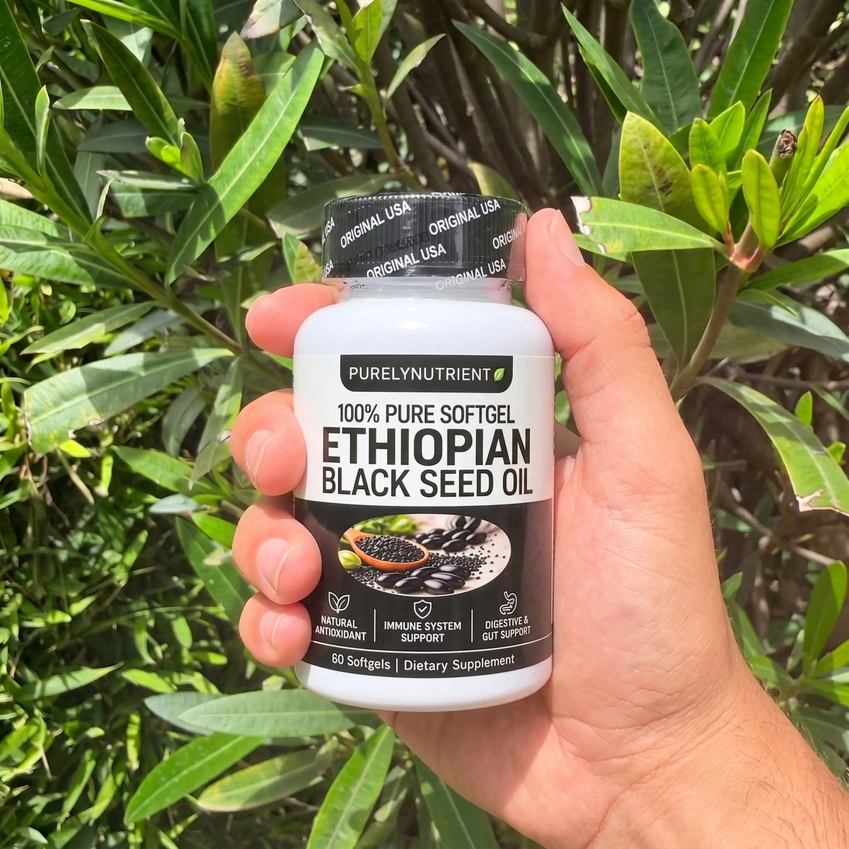 semilla negra Ethiopian  60 softgels