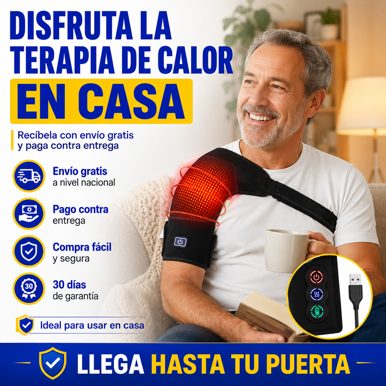 HombroRelax™ | Terapia térmica ajustable